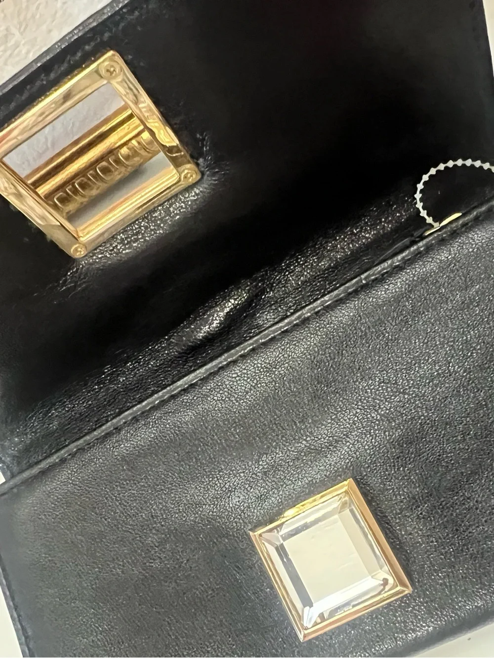Michael Kors Black Ruched wallet